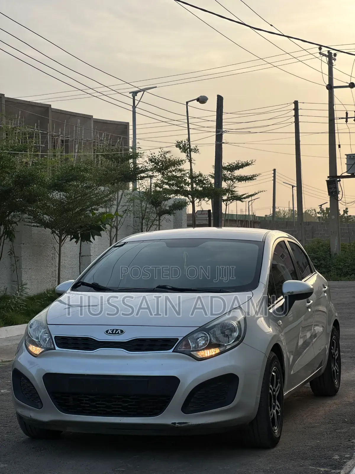 Kia Rio 2013 Silver