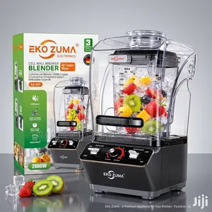 2.5 Liters Eko Zuma Sound Proof Analog Blender
T. S