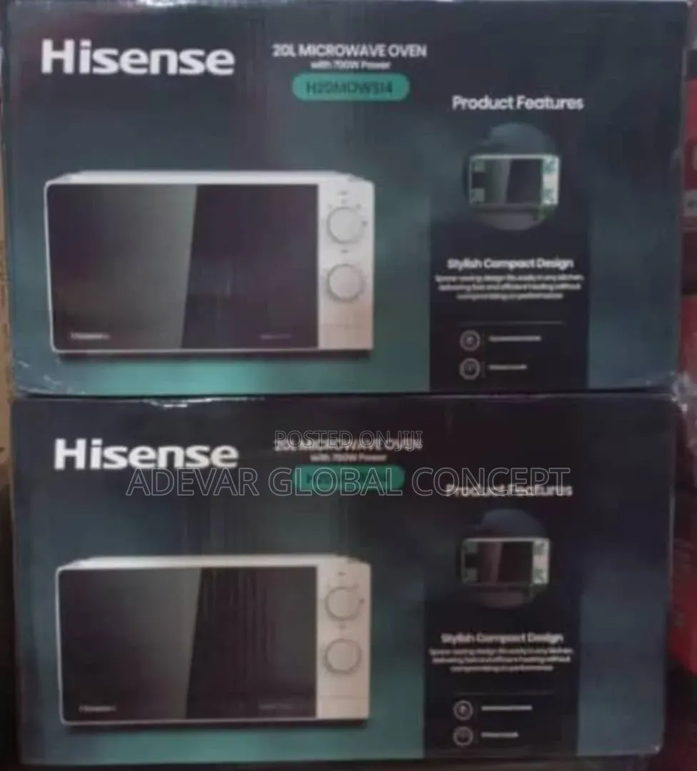 20 Litres Hisense Microwave Oven White