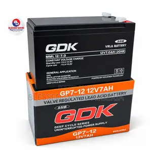 GDK 12V 7Ah Valve Regulated Lead Acid Sealed Battery