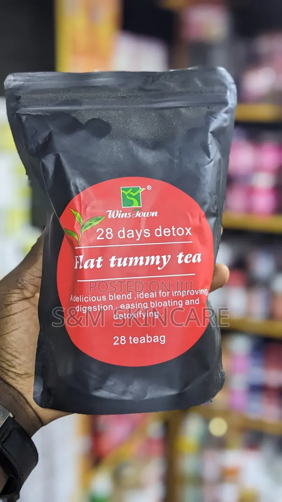 WinsTown 28 Days Detox Flat Tummy Tea – 28 Tea Bags