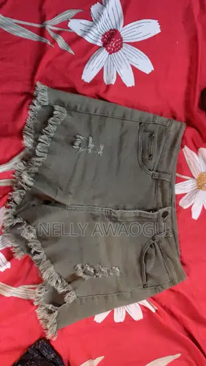 Thrift Skirts, Thrift Shorts (Bum Shorts) & Basic Tops .