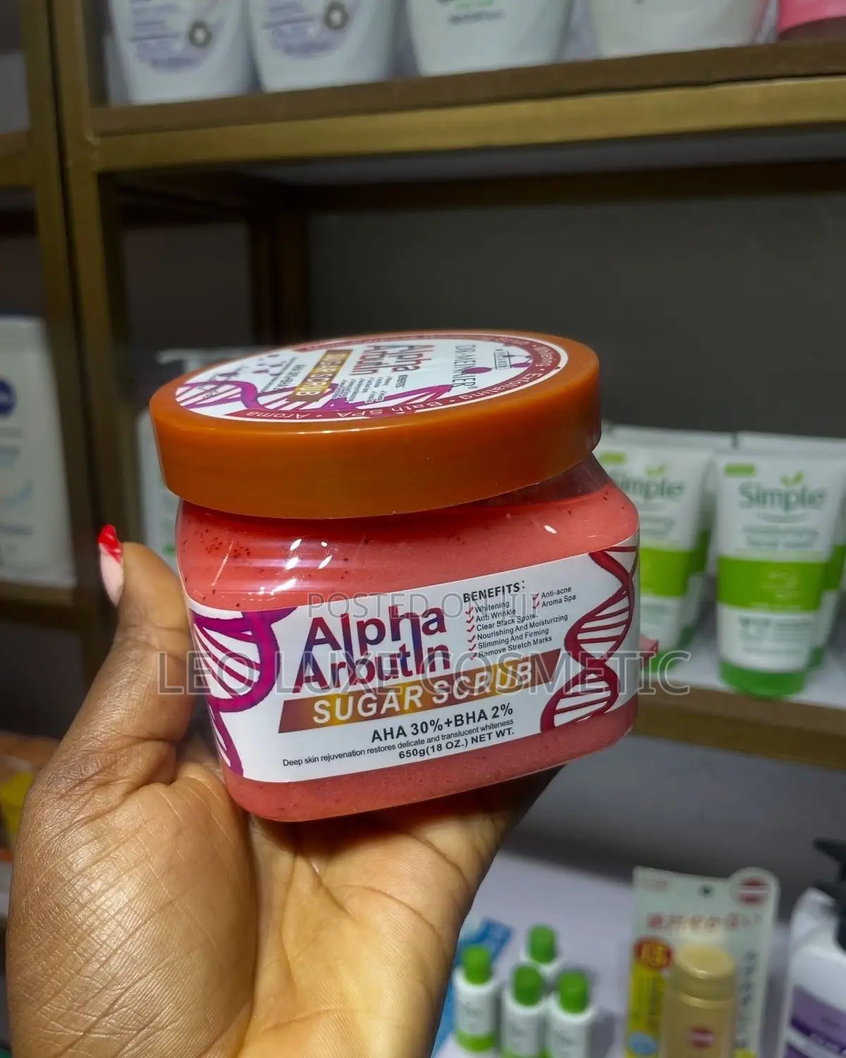 Alpha Arbutin Body Scrub
