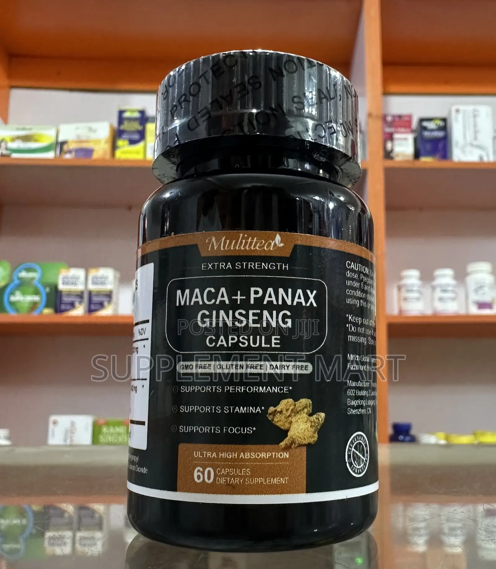 Maca + Panax Ginseng X60 Capsules