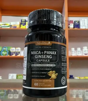 Maca + Panax Ginseng X60 Capsules