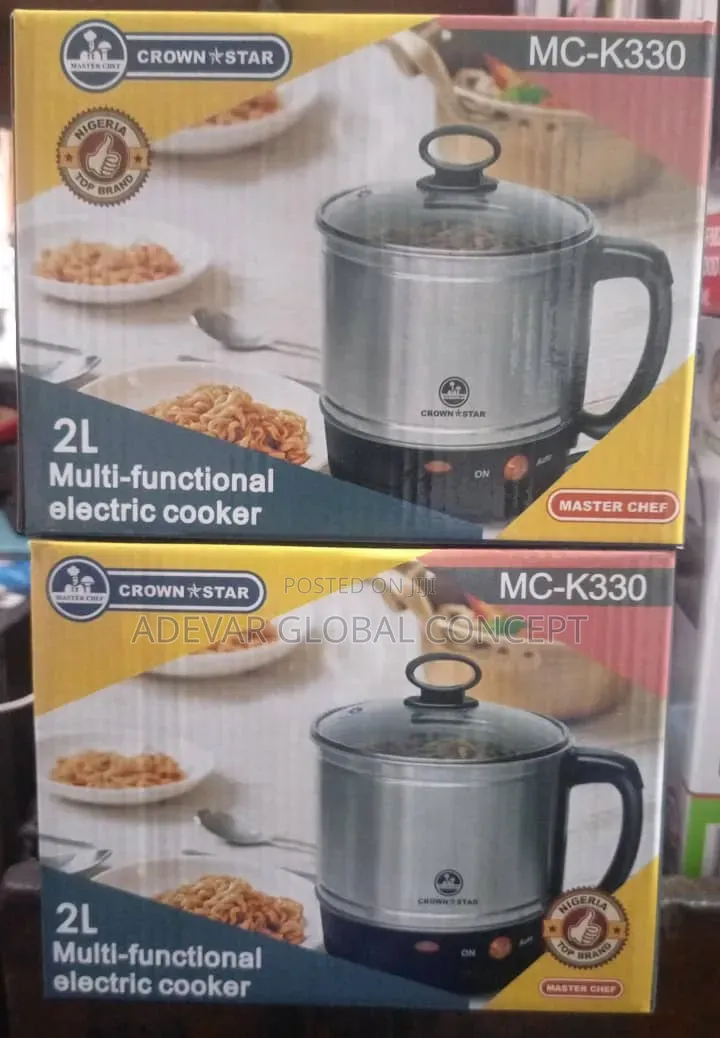 Masterchef Crownstar 2L Multifunctional Electric Cooker
