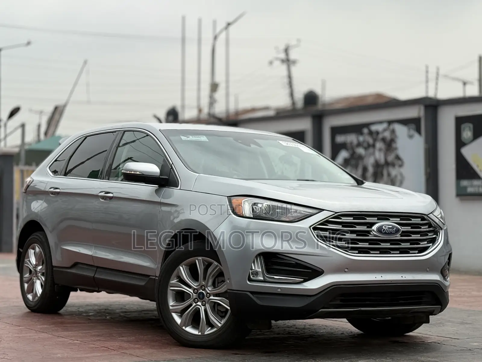 Ford Edge Titanium 2022 Silver