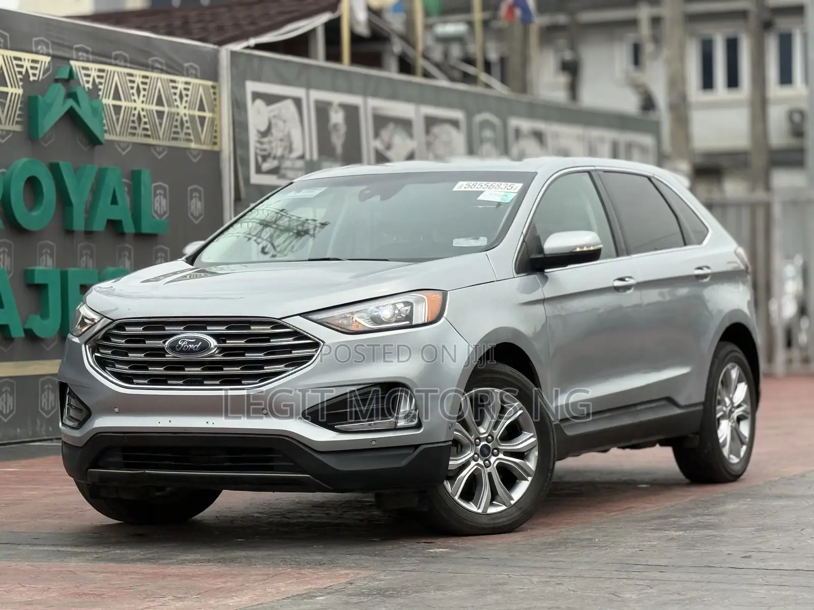 Ford Edge Titanium 2022 Silver