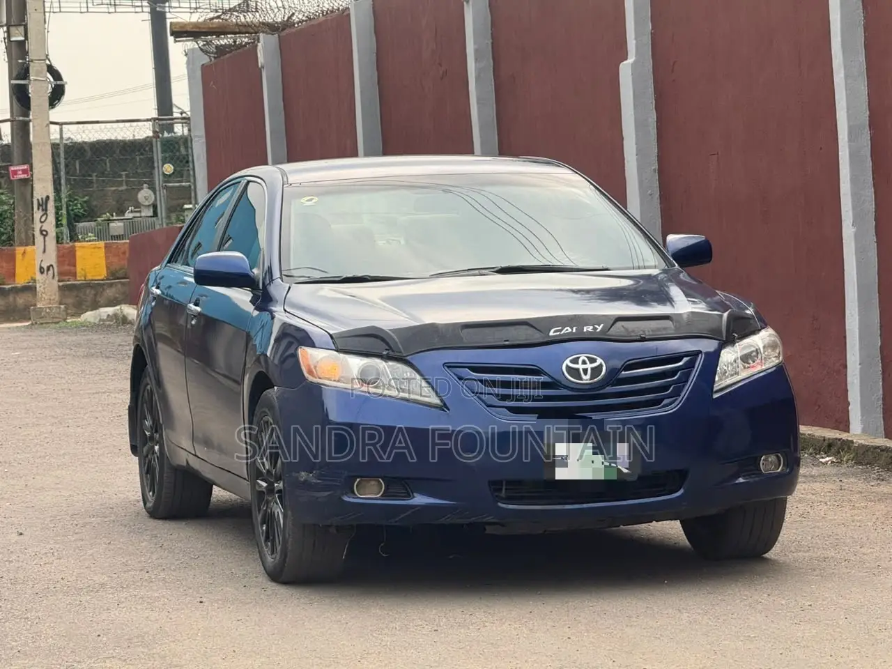 Toyota Camry 2008 Blue