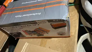 85-Piece Tool Set With a 5-Tier Cantilever Metal Box