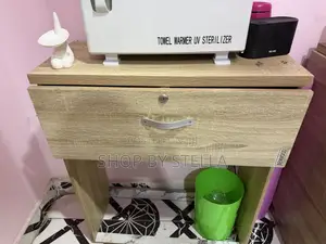 Wooden Salon Drawer Cabinet