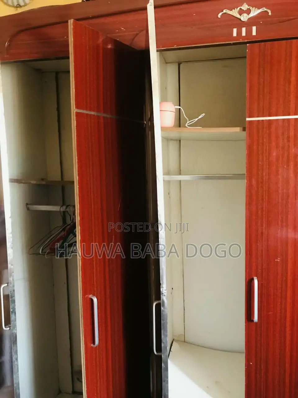 Bed and Wardrobe