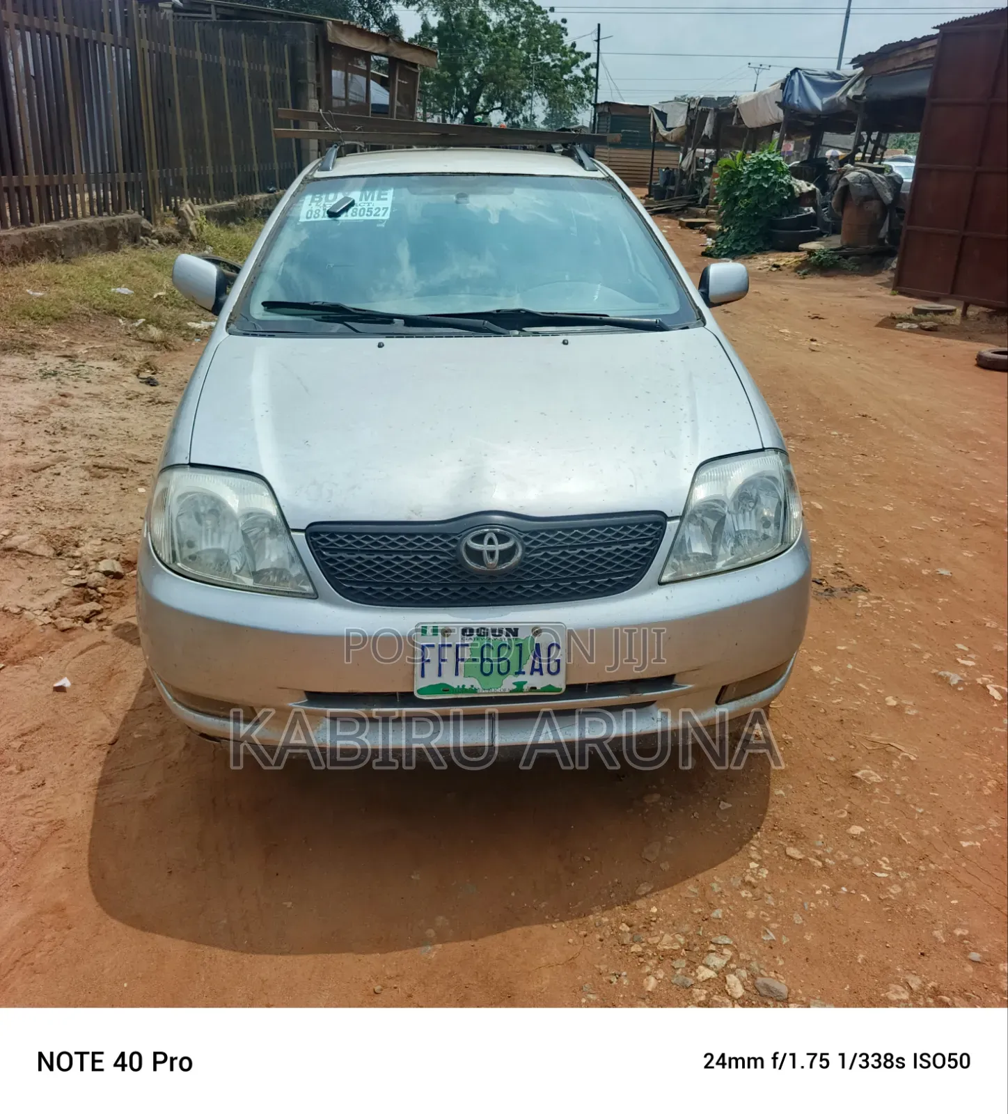 Toyota Corolla 2004 Silver