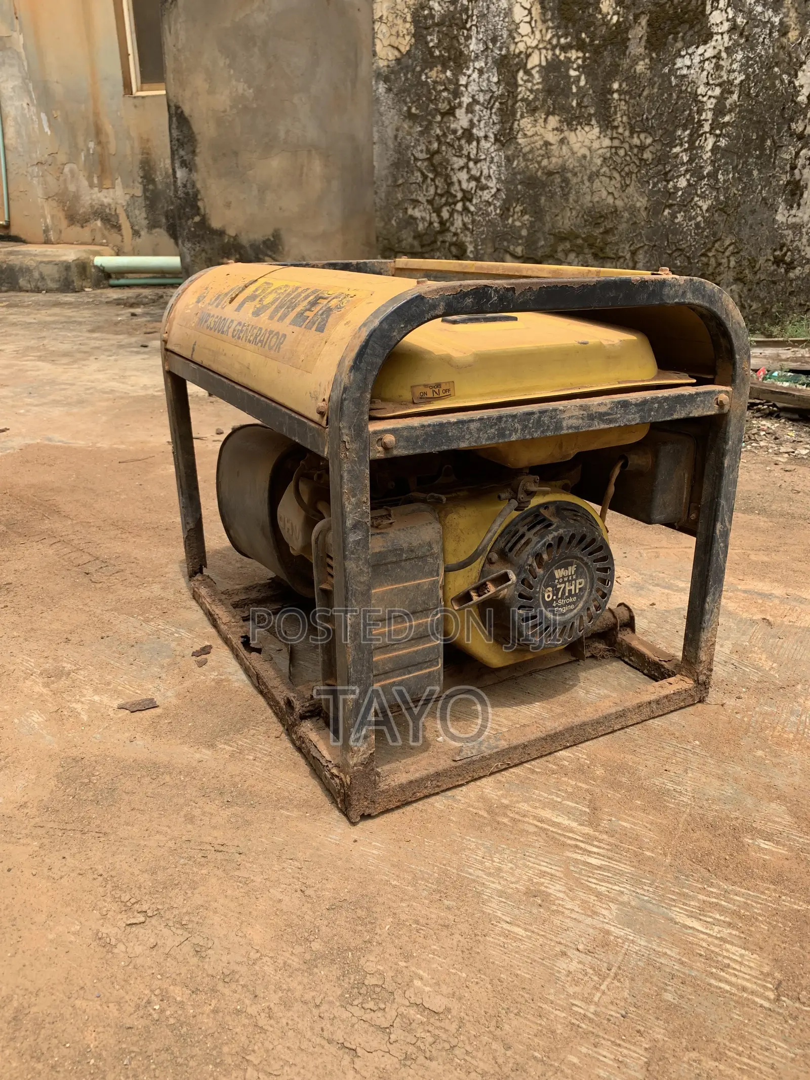 Wolf Power 6.7HP Generator