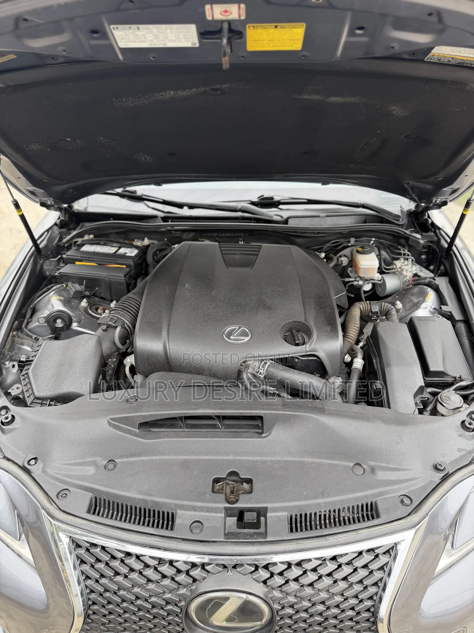 Lexus IS 250 4WD 2014 Gray