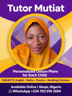 Online Maths , English and Science Tutor.in Abuja