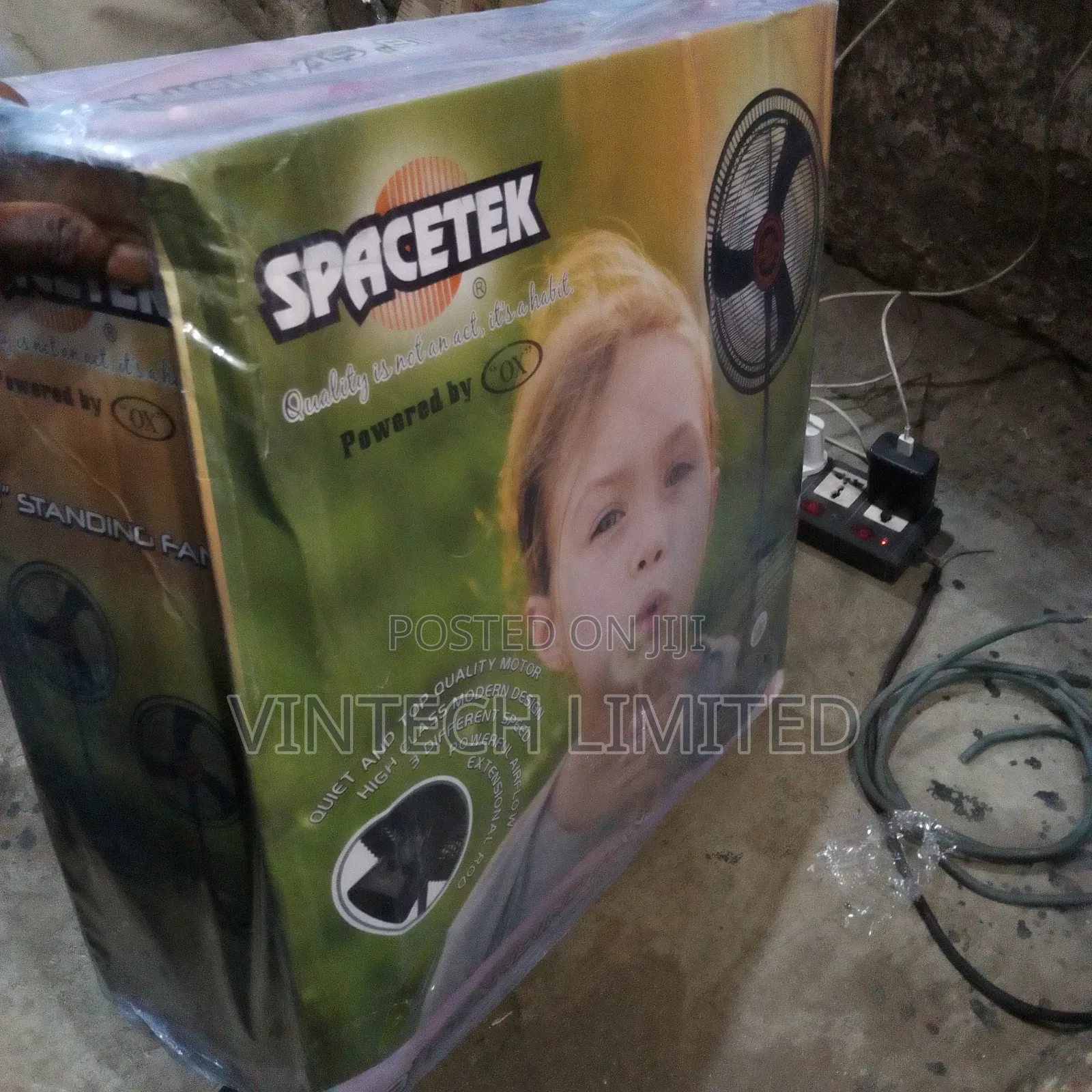 Ox Spacetek 18" Standing Fan