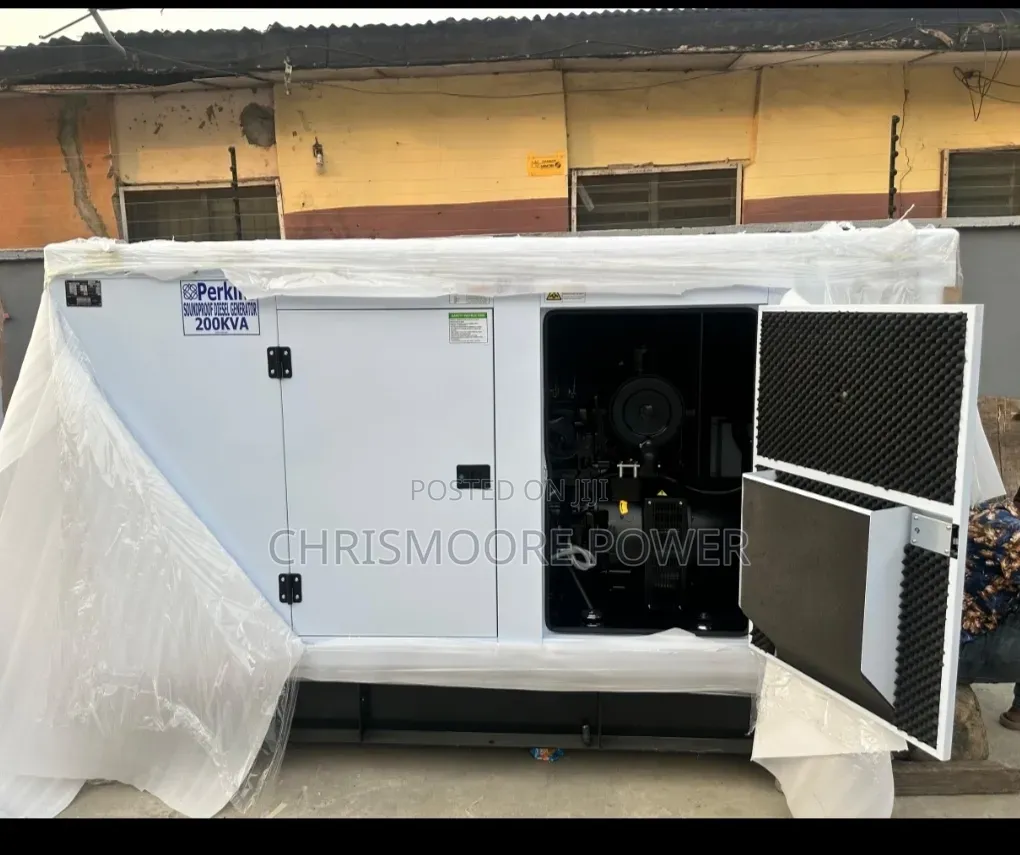 200kva Perkins Sound Proof Generator