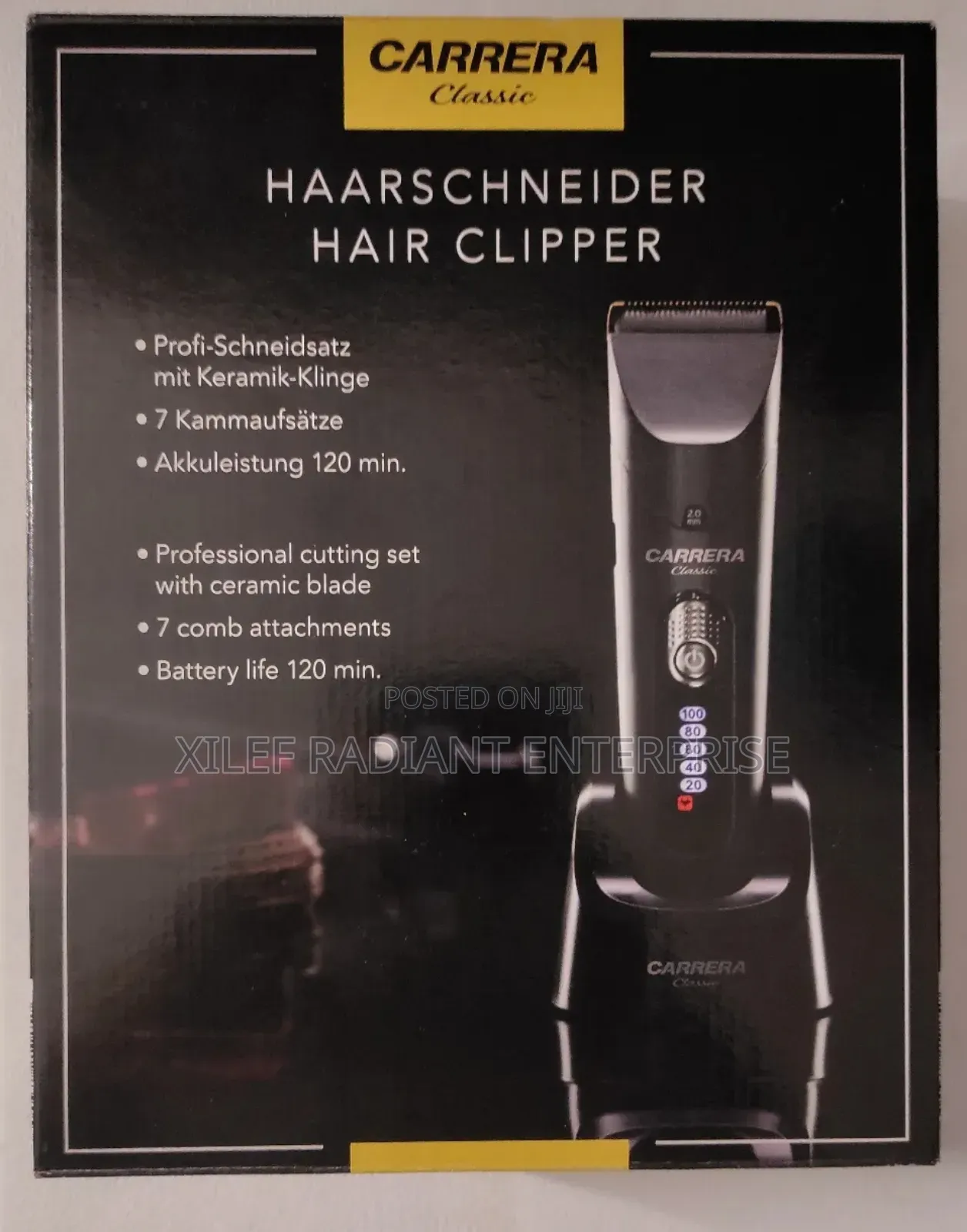 Rechargeable Carrera Classic Hair Clipper