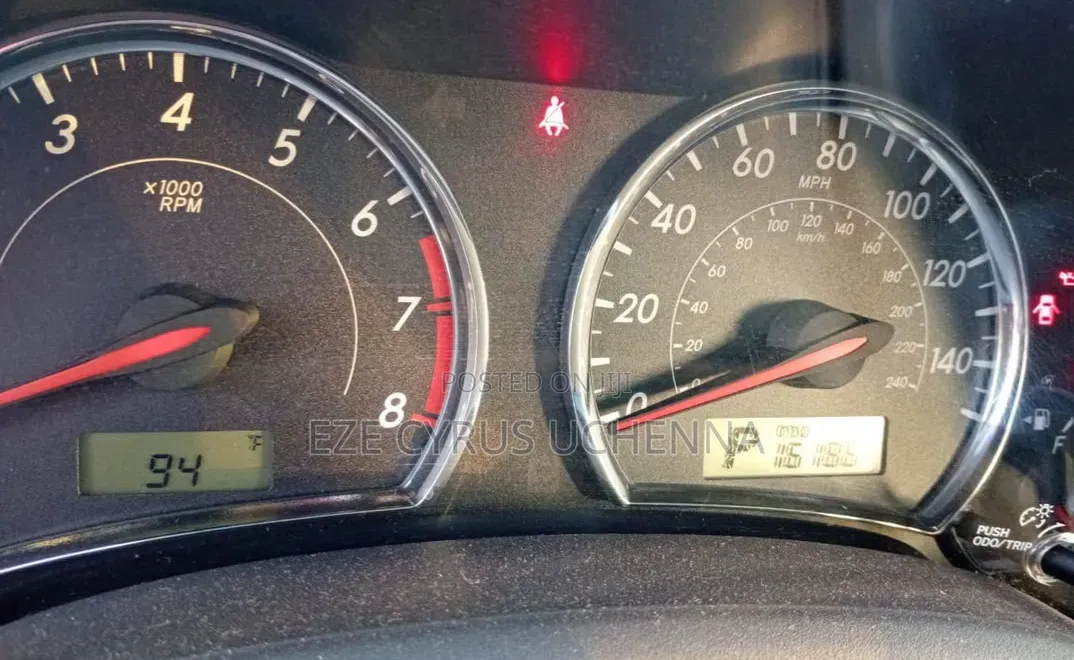 Toyota Corolla 2012 Red