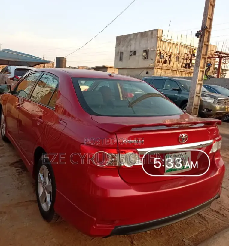 Toyota Corolla 2012 Red