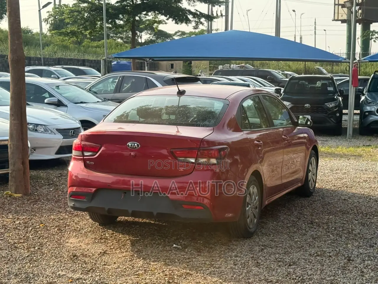 Kia Rio 2020 Red