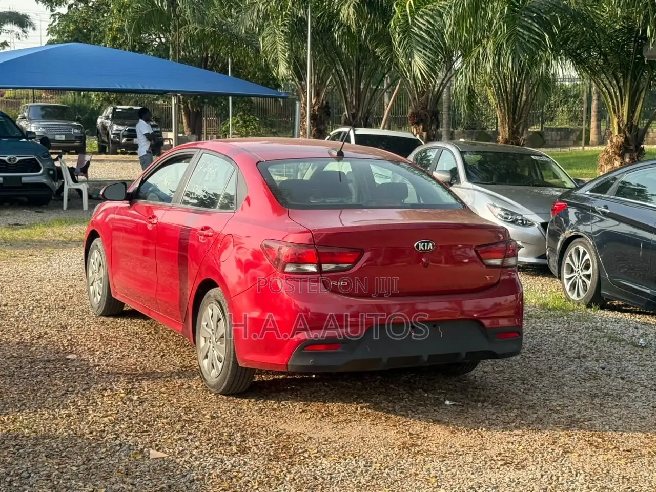 Kia Rio 2020 Red