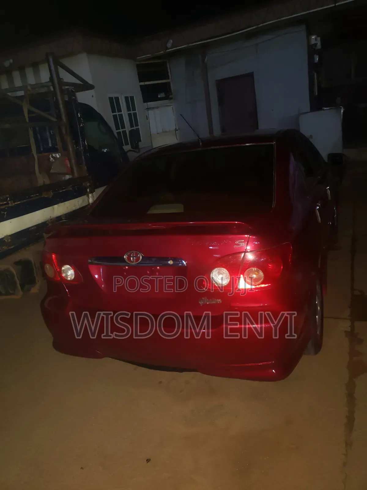 Toyota Corolla 2007 Red
