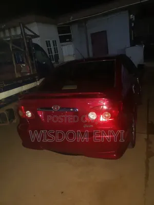 Toyota Corolla 2007 Red