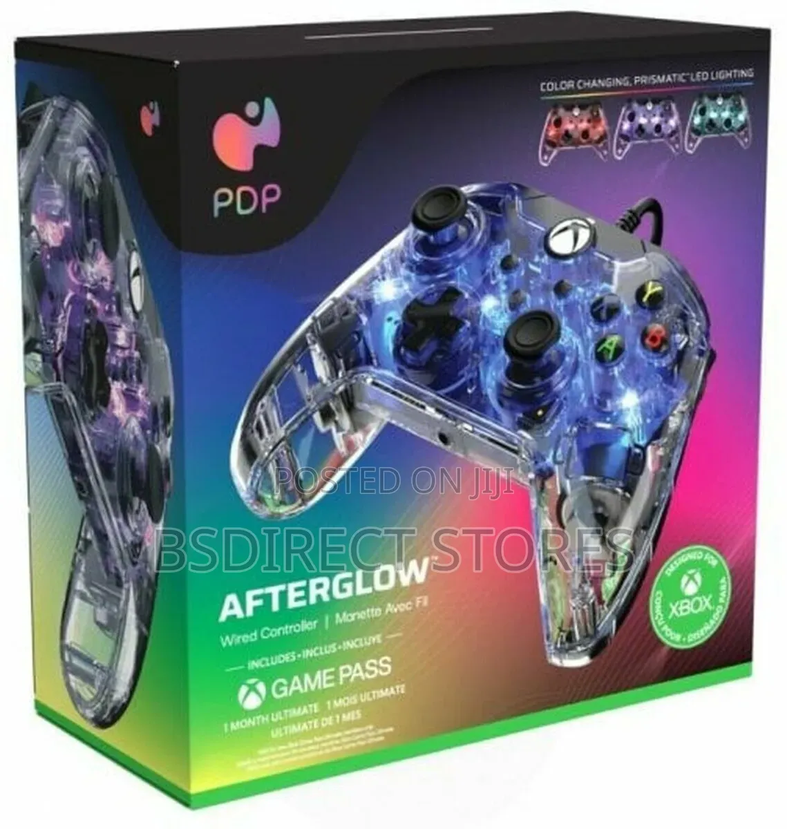 PDP Afterglow LED Wired Game Controller- Xbox Series XS, Xbox One, PC