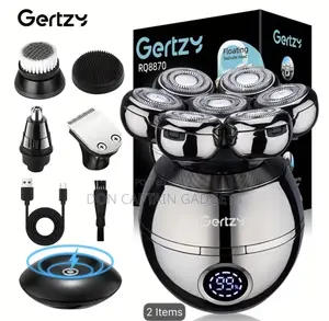 5 in 1 Men'S Rotary Shaver 7D Head Shaver