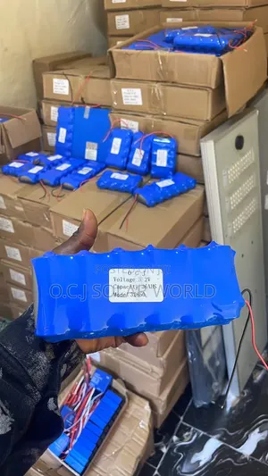 O C J All in One Solar Street Light Battery 3.2volts 36ahs