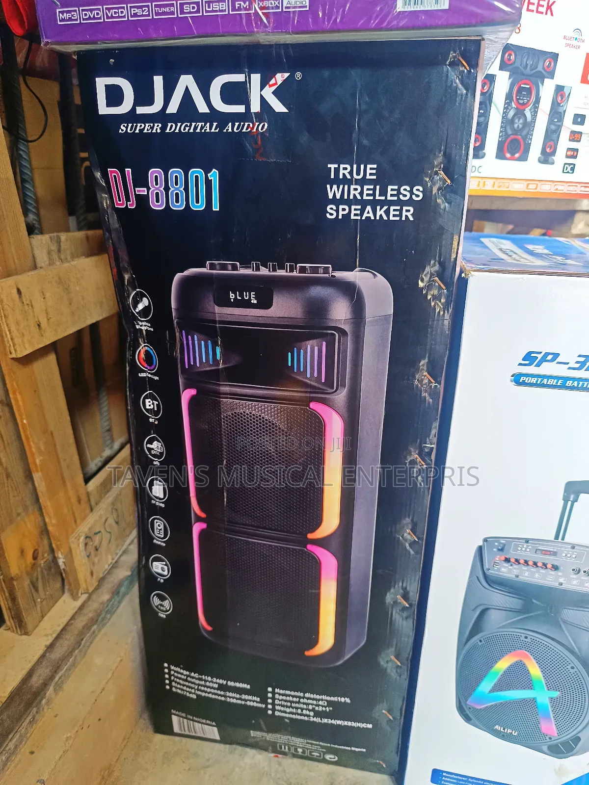 Djack DJ-8801 True Wireless Speaker