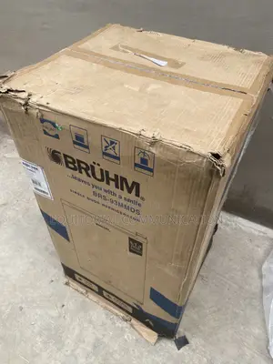 BRUHM 93L Compact Refrigerator for Fresh Food and Drink Storage