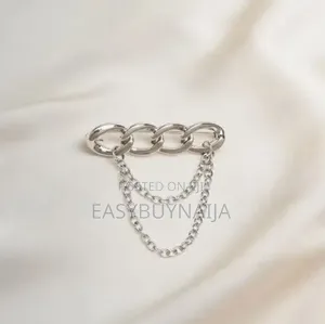 Metal Punk Style Unisex Brooch