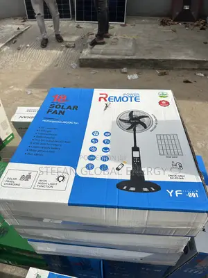 18inches Solar AC and Dc Fan With Remote