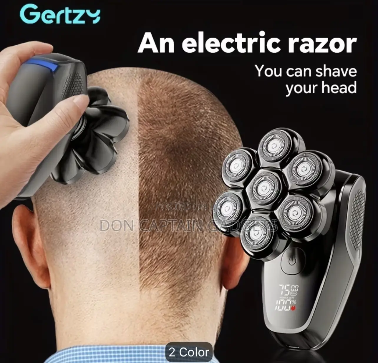 Electric Shaver 7D Blade Shaver, Digital Display High and Low Speed