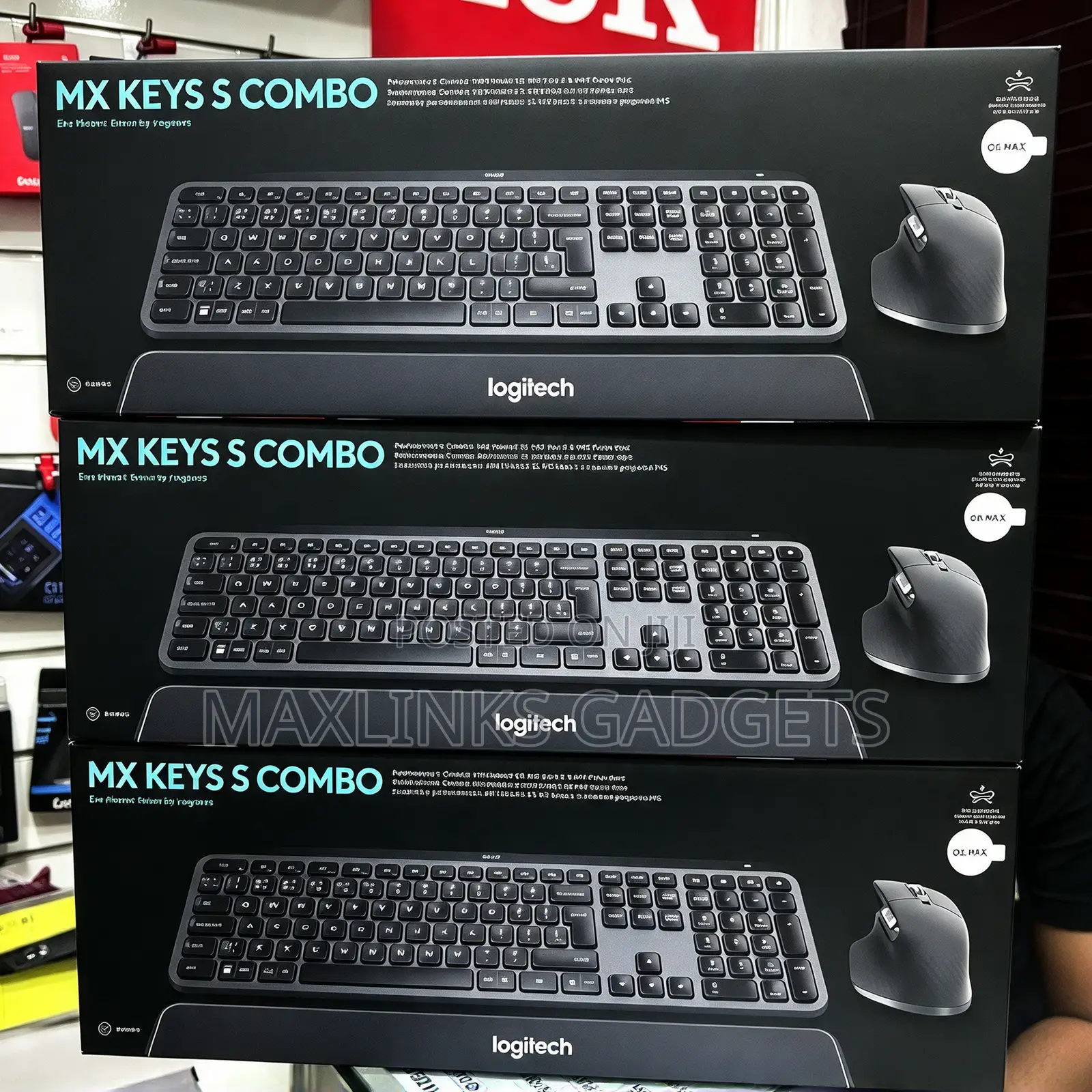 Logitech Mx Keys S and Mx Master 3s Combo