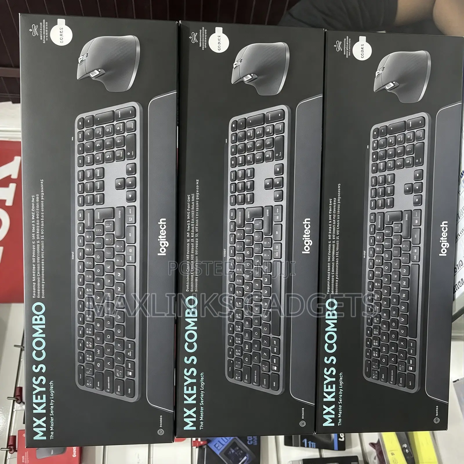 Logitech Mx Keys S and Mx Master 3s Combo