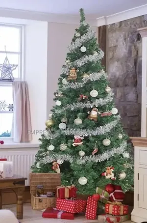Complete 7ft Christmas Tree With Accessories