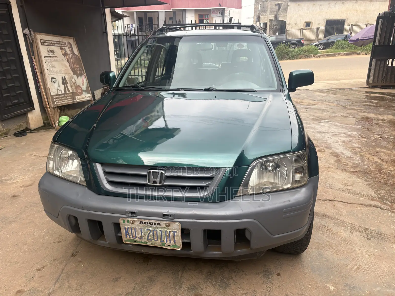 Honda CR-V 2001 Green