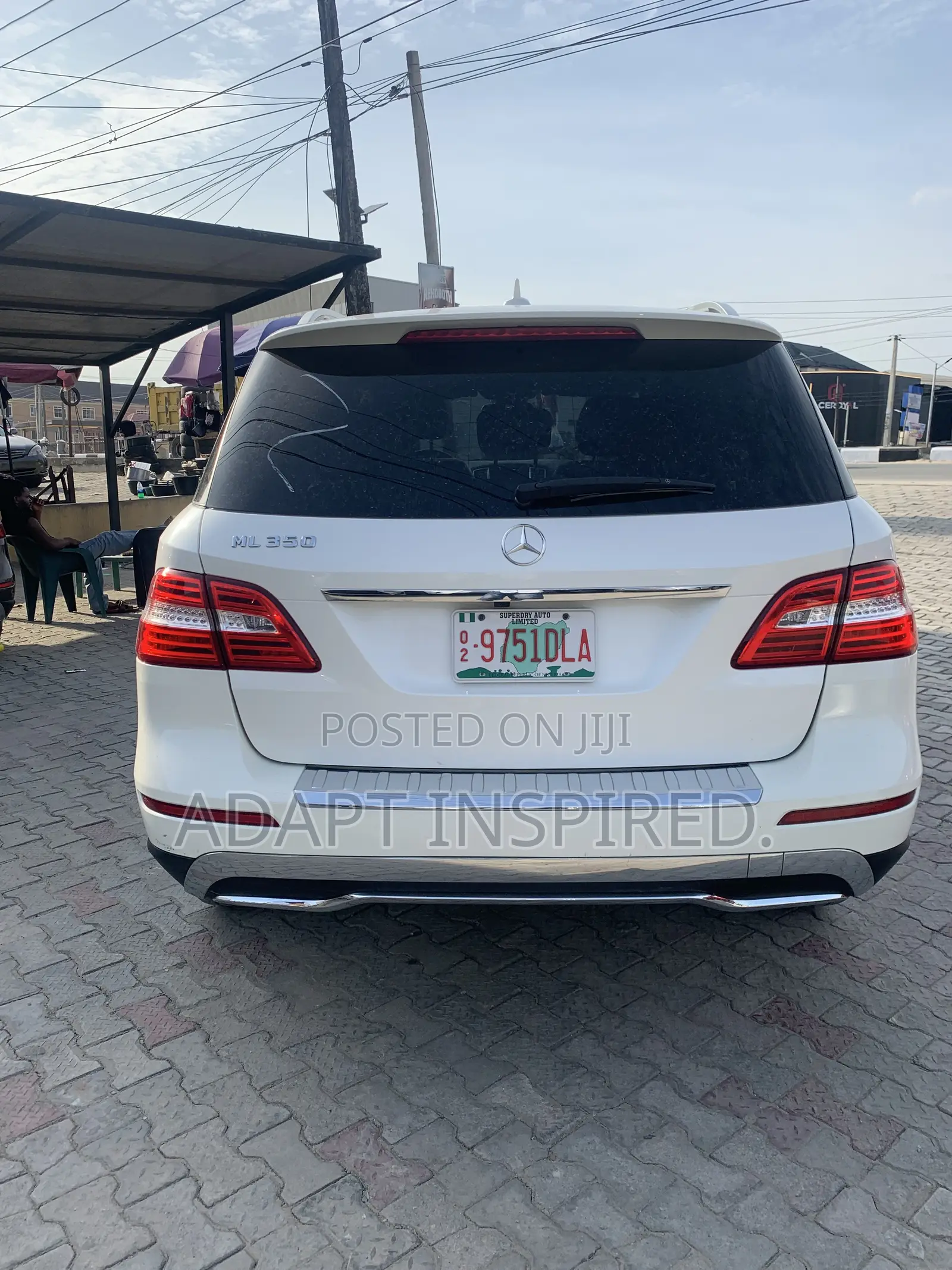 Mercedes-Benz M Class ML 350 4Matic 2013 White