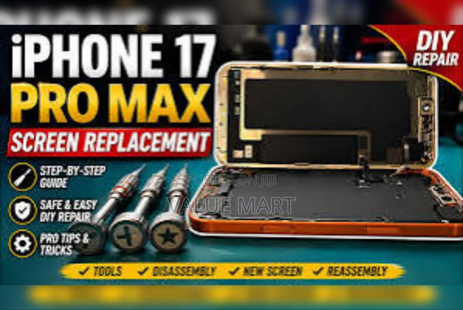 iPhone 17,17pro, 17 Promax Screen Replacement