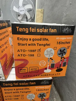 18inches Jiuhang Solar ,AC and Dc Fan