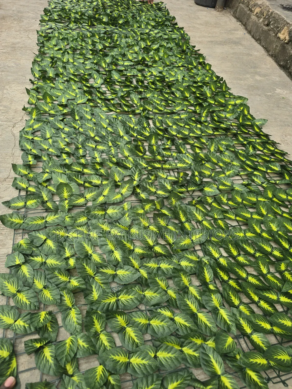 Artificial Leaf Mat 