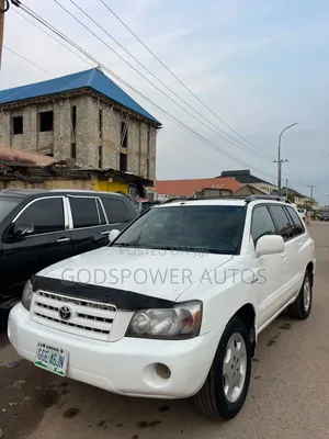 Toyota Highlander Limited V6 2005 White