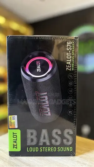 Zealot S76 High Power RGB Light Bluetooth Speaker