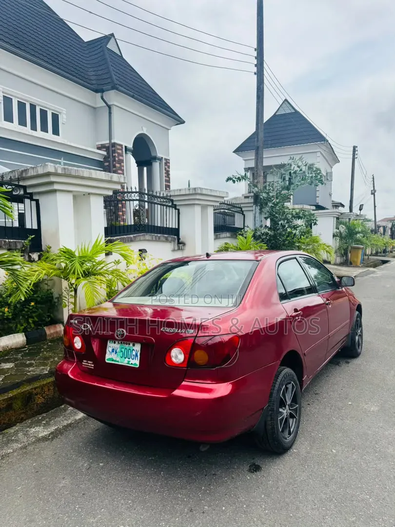 Toyota Corolla LE 2004 Red