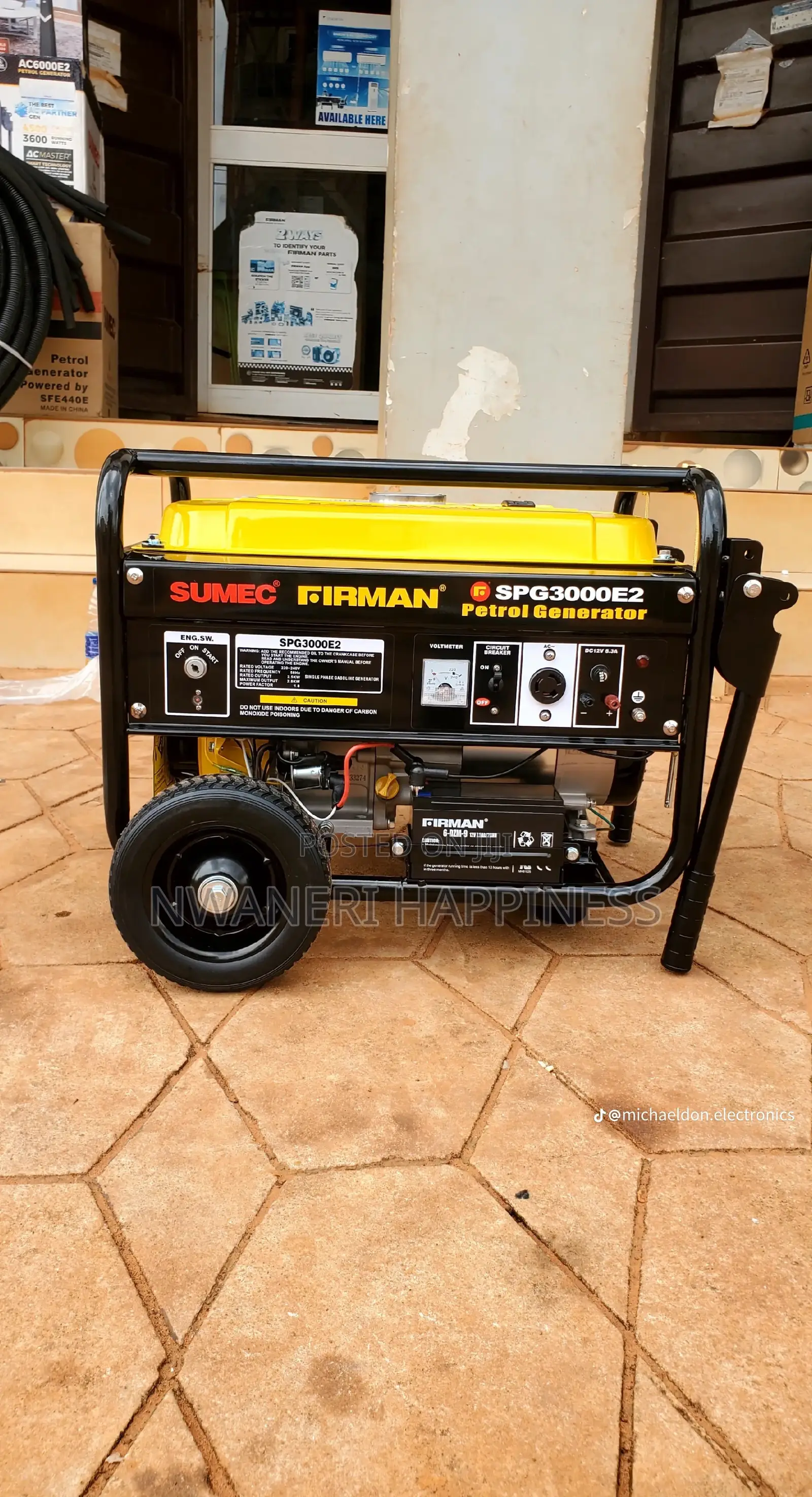 SPG3000 Series Firman Generator