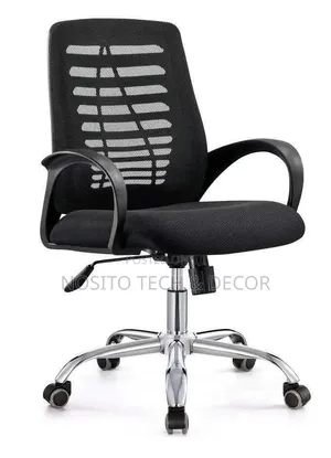 Mesh Office Chair - Ergonomic Mid-Back Swivel Office Chair